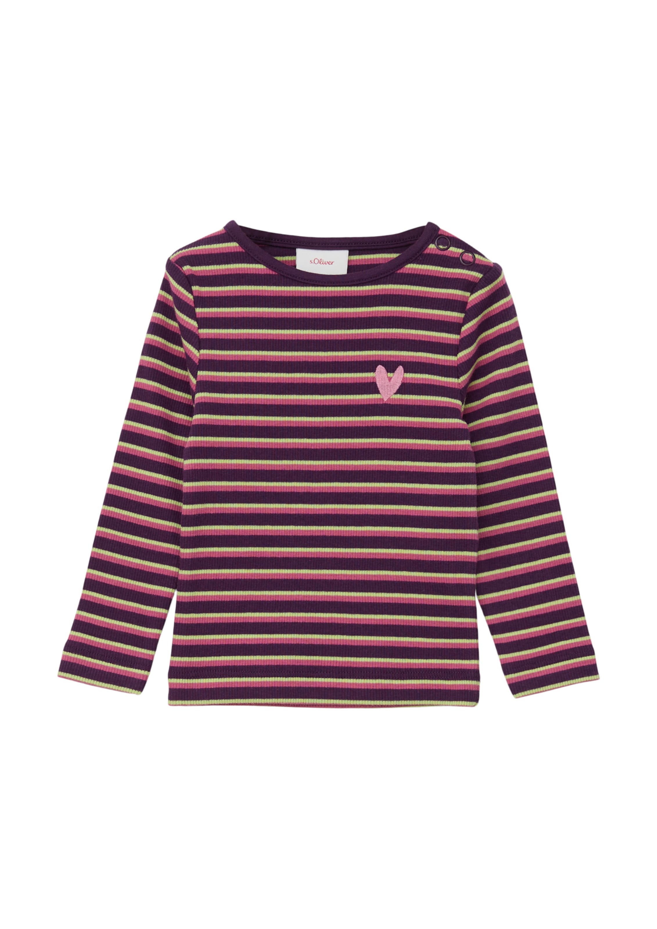 s.Oliver Shirt in Zwart: voorkant