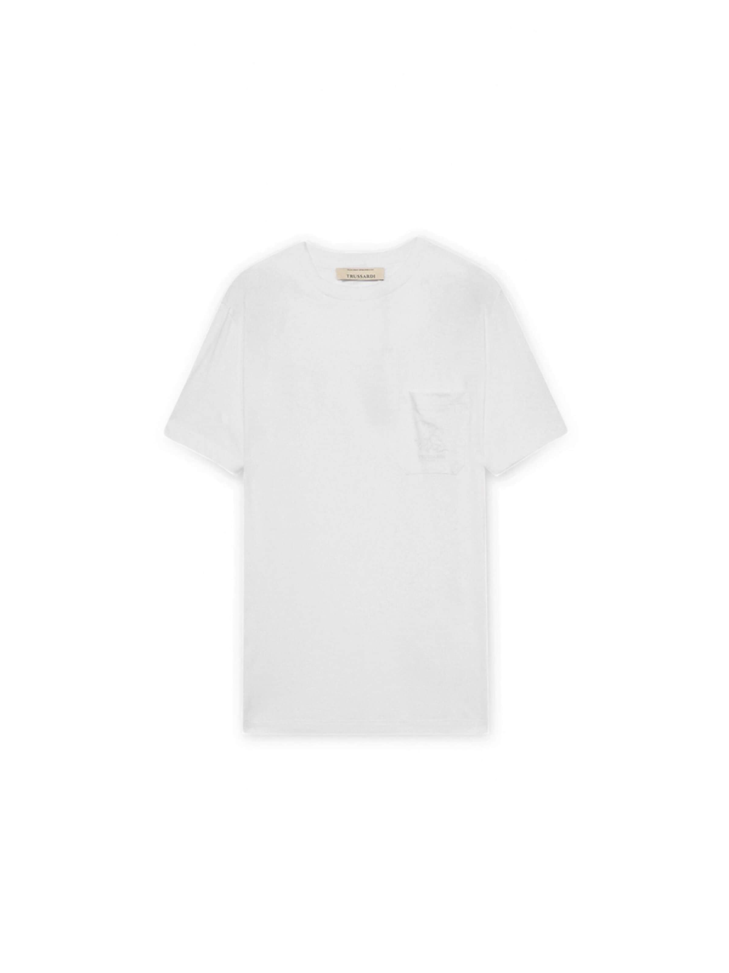 Trussardi Shirt in White: front