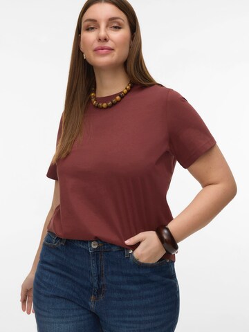 Vero Moda Curve Särk 'VMPAULINA', värv punane: eest vaates