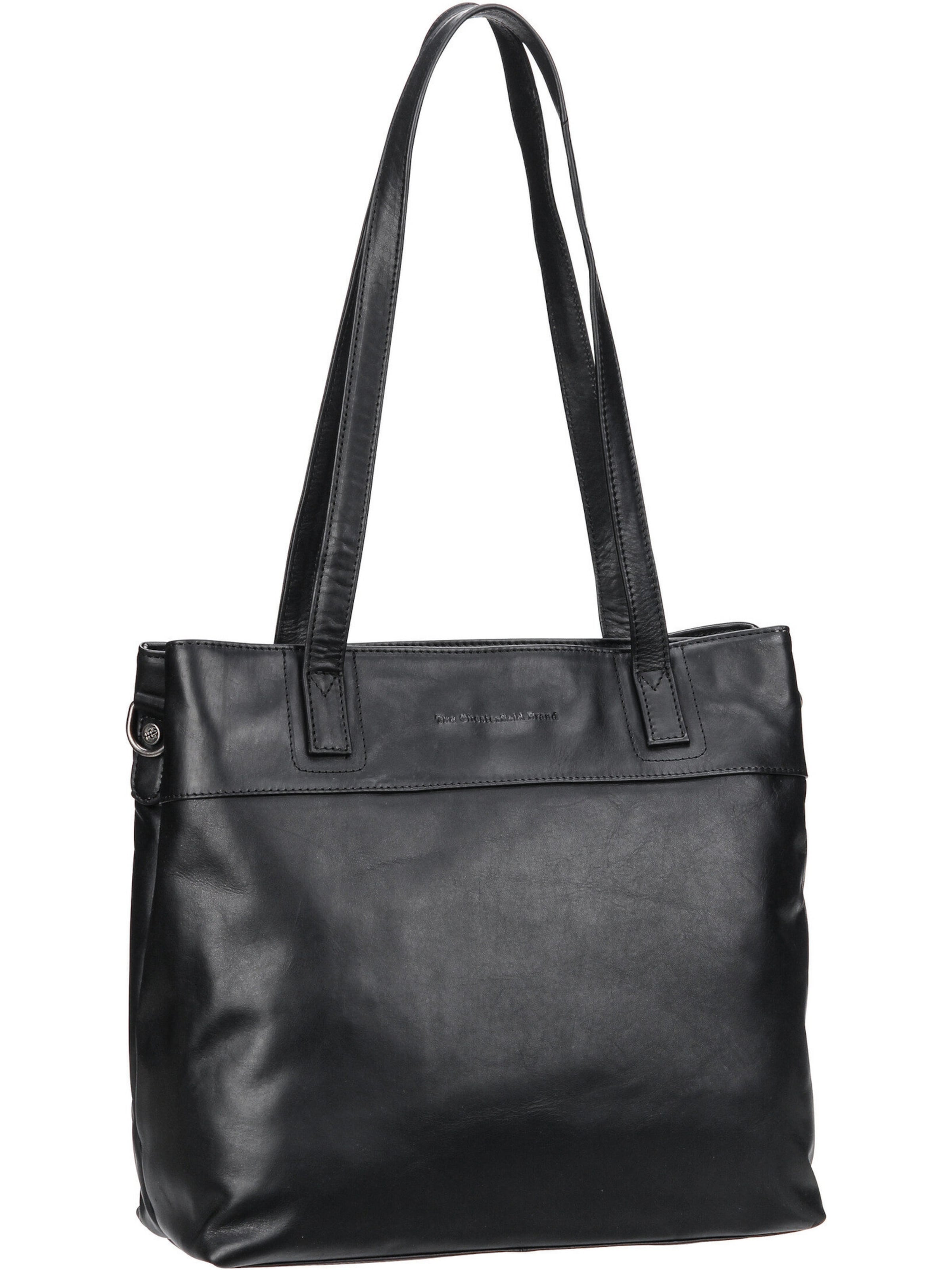 The Chesterfield Brand Schoudertas in Zwart: voorkant