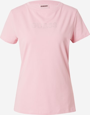 GUESS T-Shirt 'SKYLAR' in Pink: predná strana