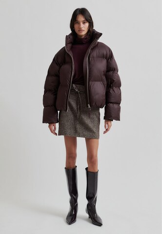 SECOND FEMALE Přechodná bunda 'Riya' – hnědá