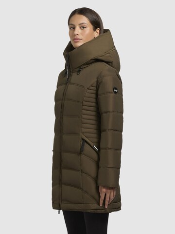 Manteau d’hiver 'Freya' khujo en vert