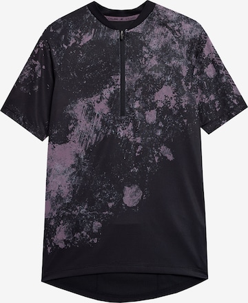 Tricou funcțional de la 4F pe negru: față