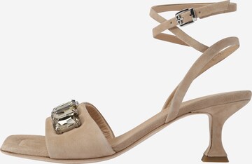 Kennel & Schmenger Sandals 'Ida' in Beige