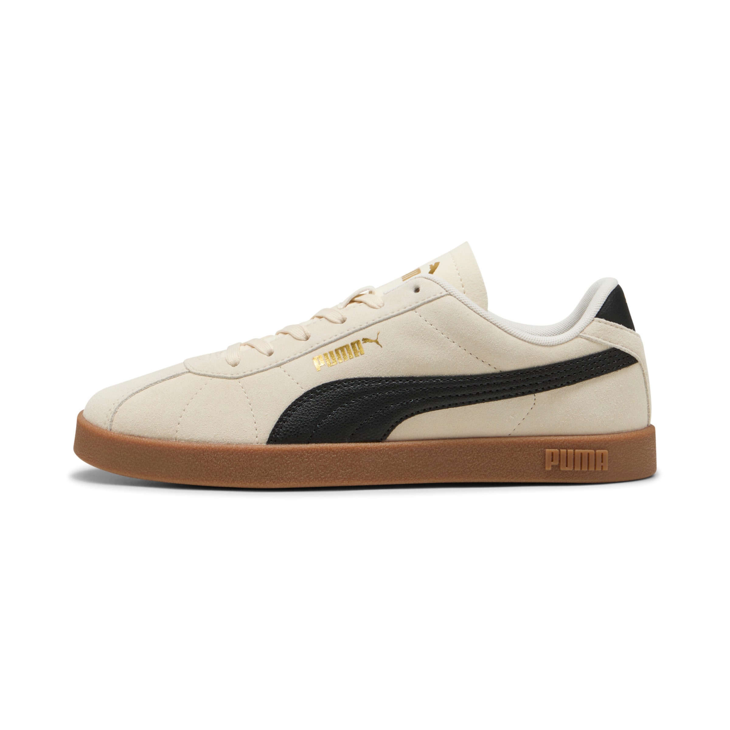 PUMA Platform trainers 'Club II' in Beige / Gold / Black, Item view