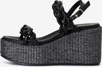 Sandales CAFè NOIR en noir : devant