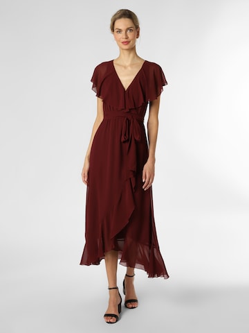 Marie Lund Evening Dress in Red: front