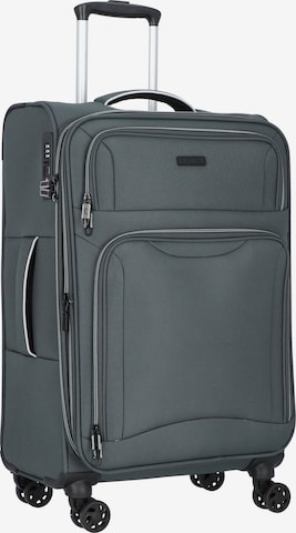 D&N Suitcase Set in Grey