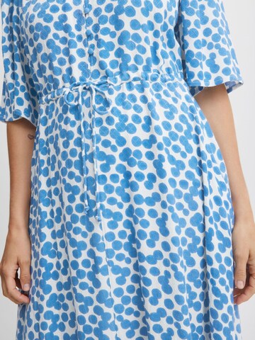 Fransa Blousejurk 'Nemma ' in Blauw