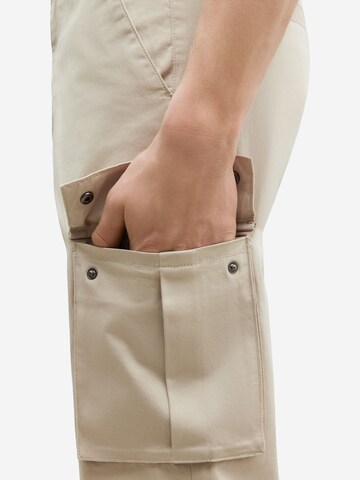 Adolfo Dominguez Slimfit Cargobroek in Beige