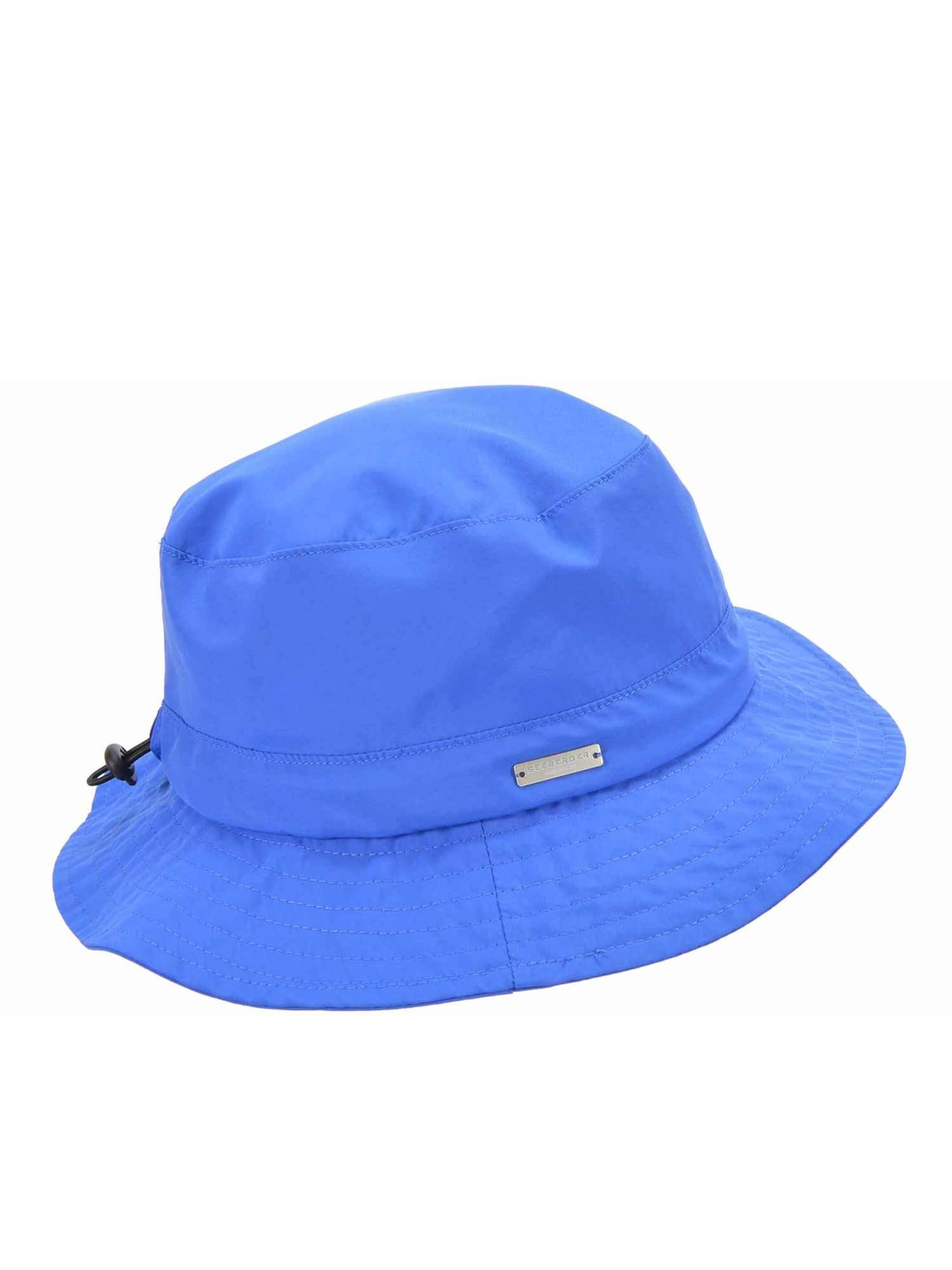 Seeberger Hat 'Hut' in Blue: front
