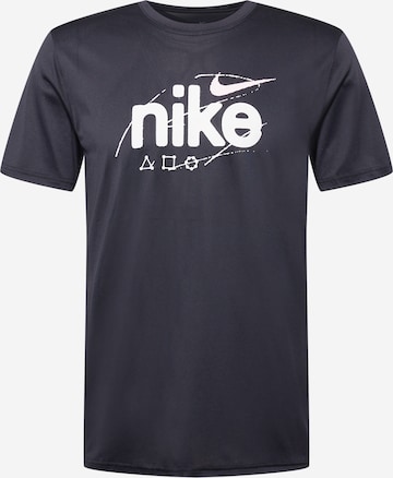 NIKE Performance shirt 'WILD CLASH' in Black: front