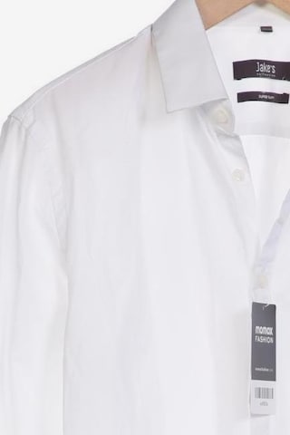 JAKE*S Button Up Shirt in XS in White