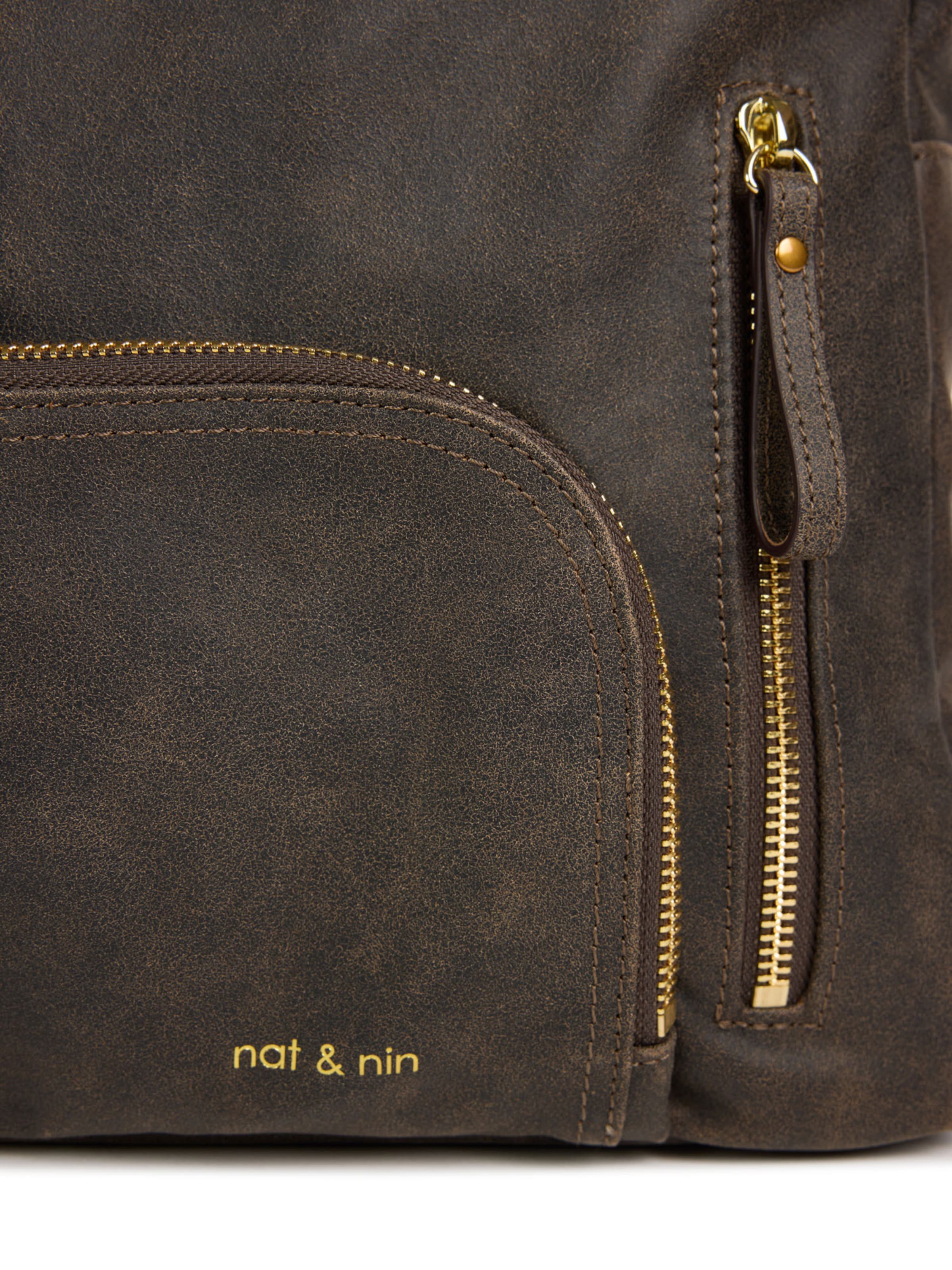 Nat&Nin Handtas 'Macy' in Bruin