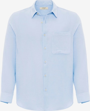 Camicia di Antioch in blu: frontale