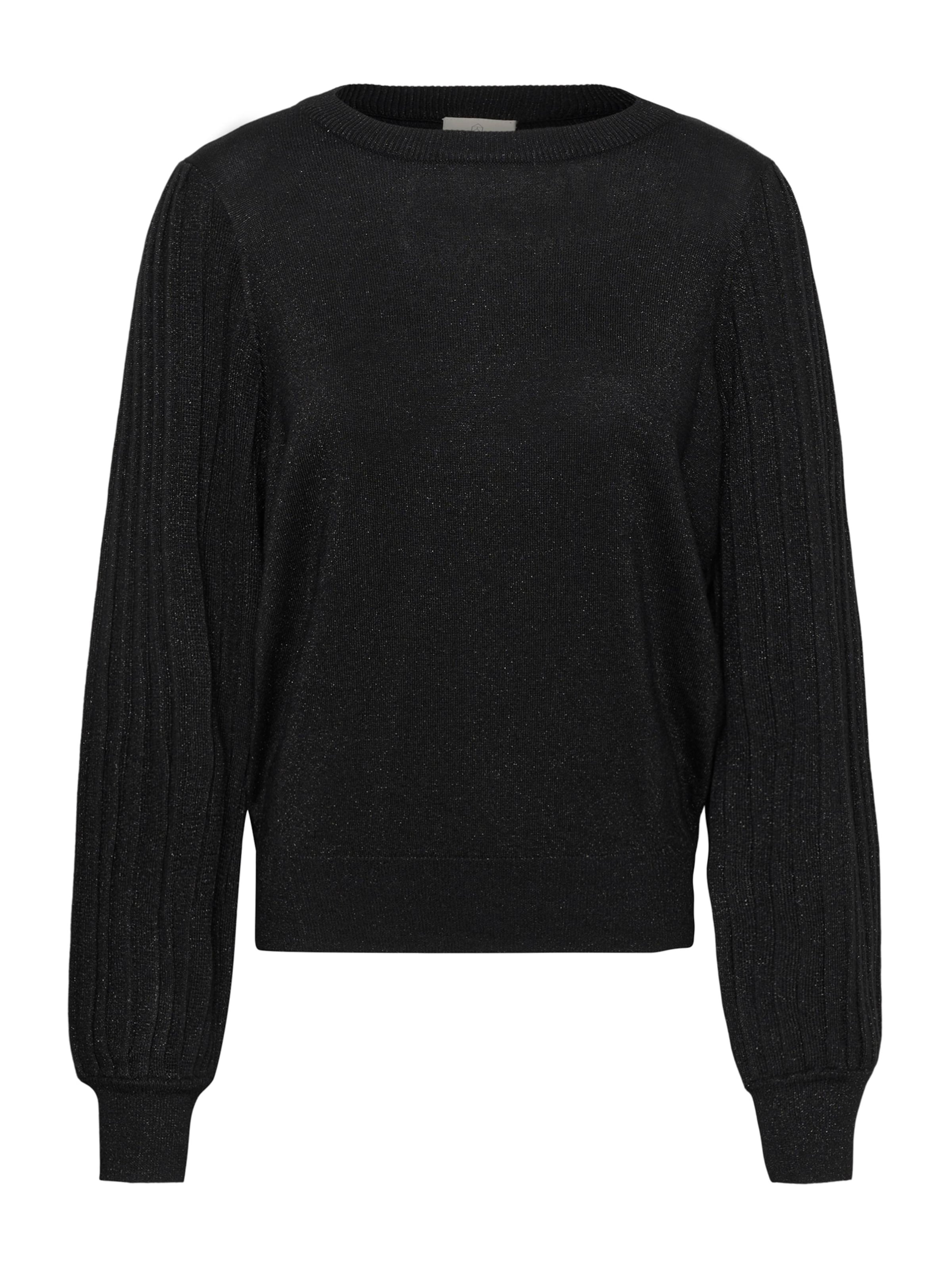 Kaffe Trui &#x27;KARegina&#x27; in Zwart: voorkant