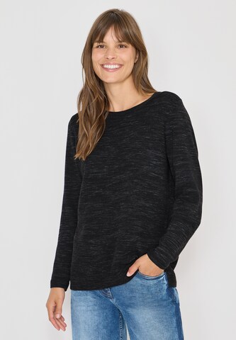 CECIL Sweater in Black: front