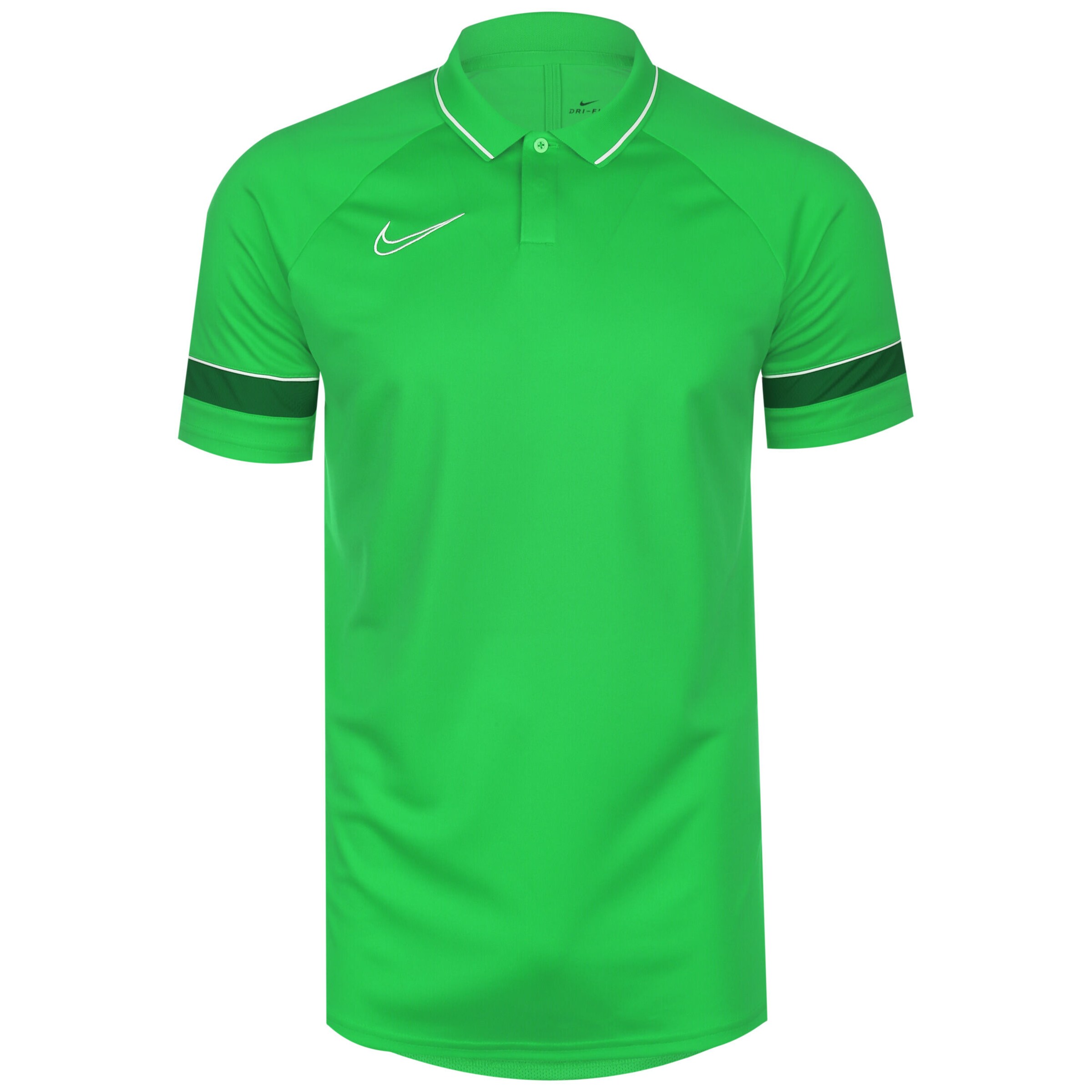 NIKE Sportshirt 'Academy 21' in hellgrün / dunkelgrün / weiß, Produktansicht