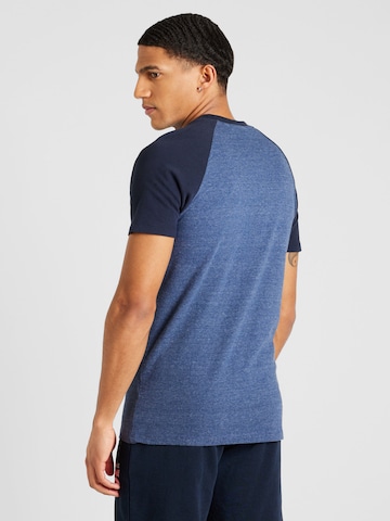 Superdry T-shirt 'Essential' i blå