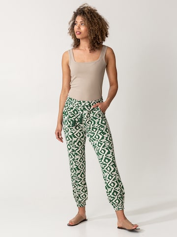 Indiska Loose fit Harem Pants 'Radhaa' in Green