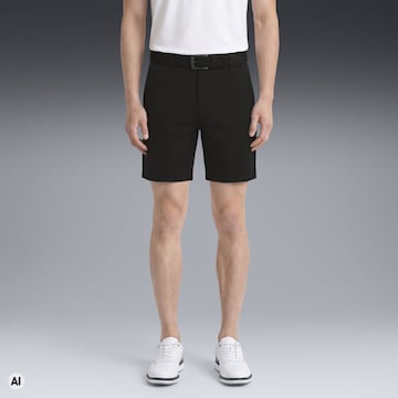 Regular Pantalon de sport PUMA en noir : devant