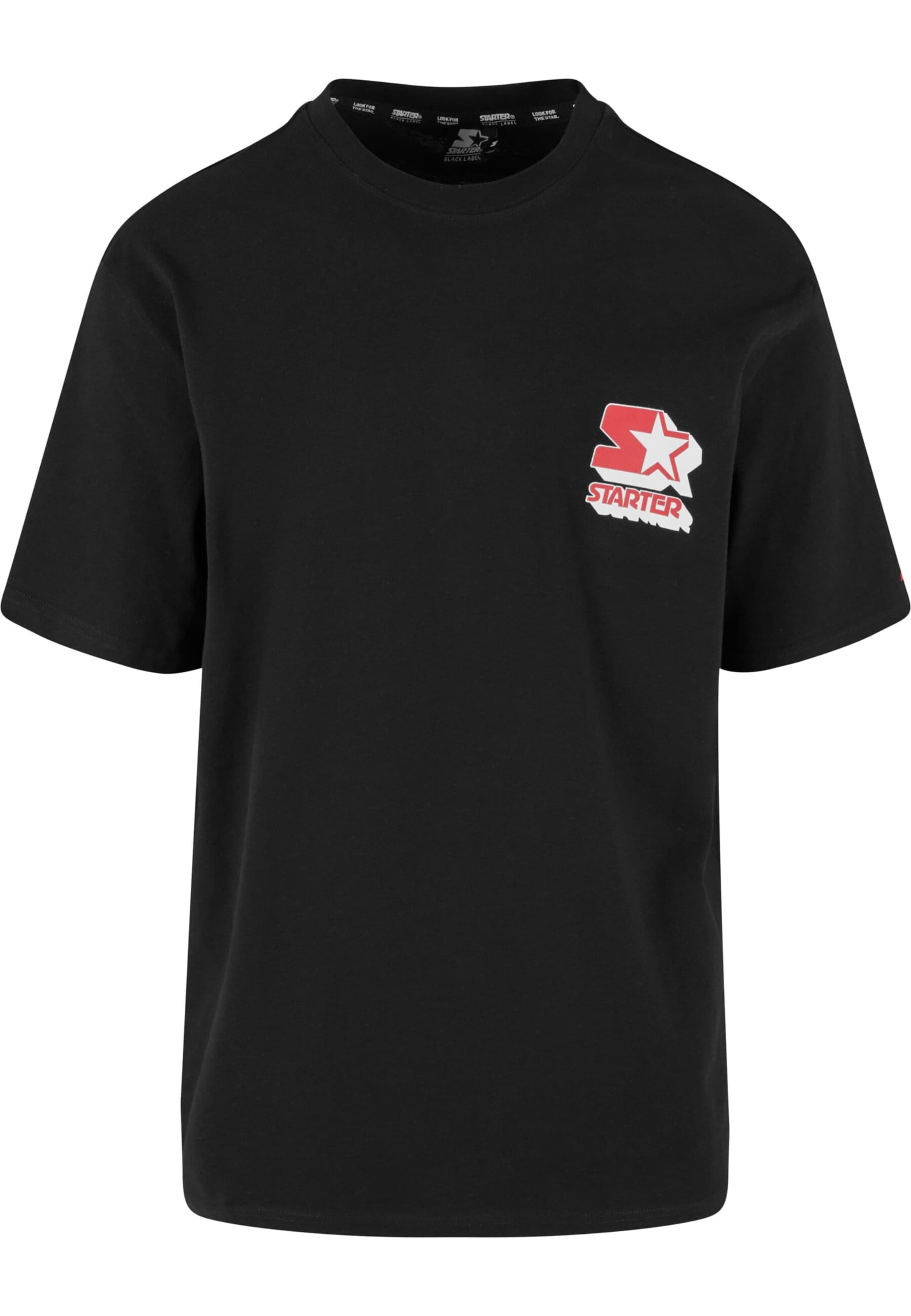 T-Shirt 'Established 1971' Starter en noir : devant