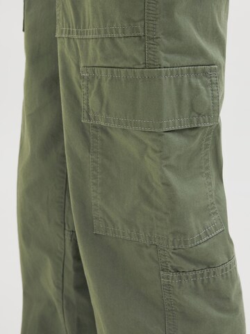 Jack & Jones Junior Loosefit Broek 'JPSTKarl JJAdams' in Groen