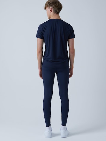 SPORTKIND - Slimfit Pantalón deportivo 'Long Running Tights' en azul