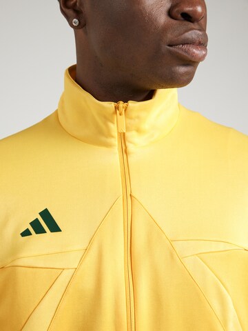 ADIDAS SPORTSWEAR Training jacket 'House of Tiro' in Yellow