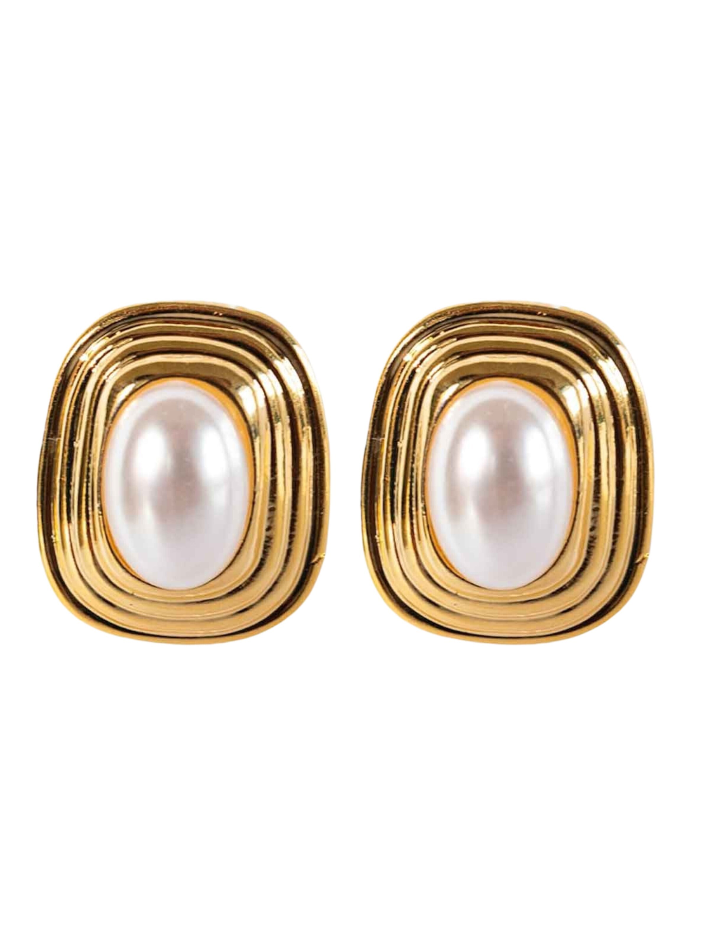 RteRme Ohrringe 'Cara Earrings'‌‌‌‌ in Gold: Vorderseite