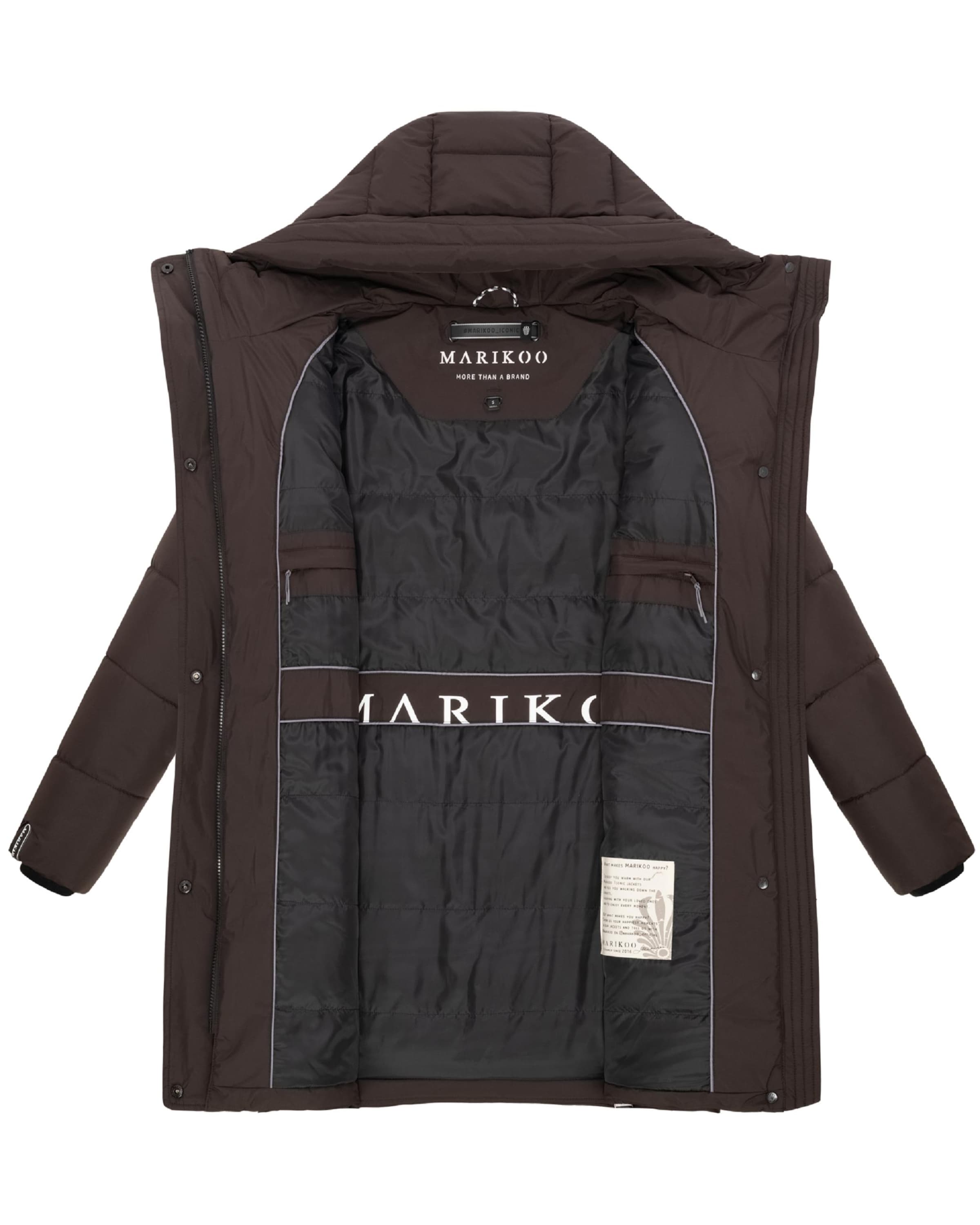 MARIKOO Télikabátok 'Karumikoo XVI' - barna