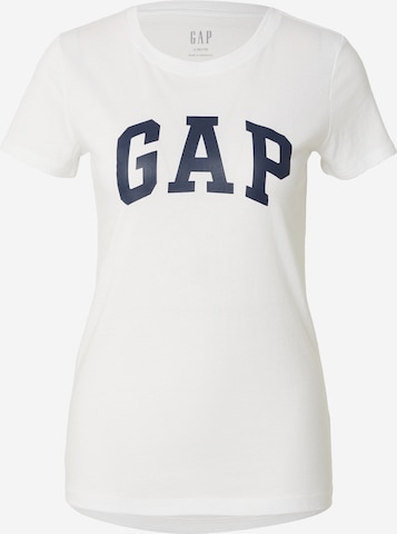 Tricou 'CLSC' de la Gap Petite pe alb: față