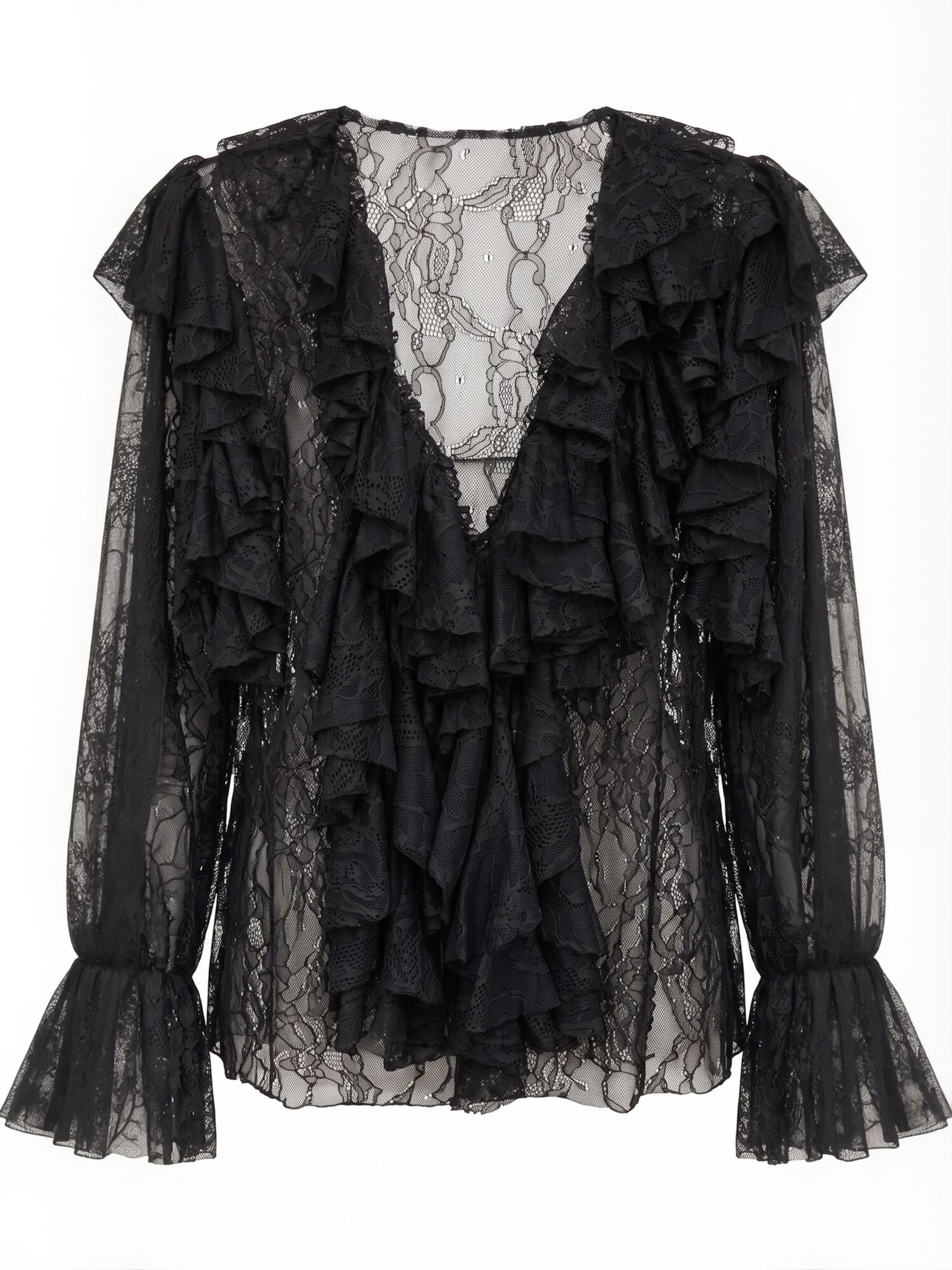 Top ' Opal Laura ' di Opal Studio in nero: frontale