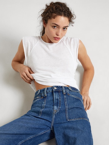 Pepe Jeans Top 'KAI' in Weiß