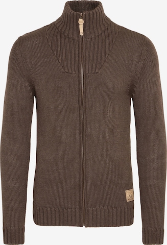 !Solid - Casaco de malha 'Poul' em castanho: frente