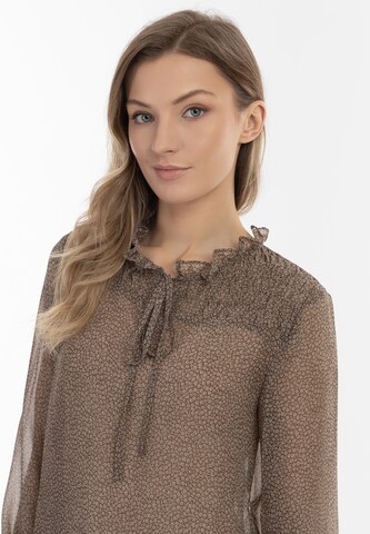 Chemisier DreiMaster Vintage en marron