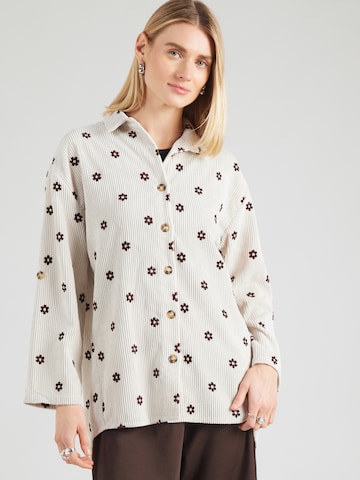 Hailys Blouse 'Ro44bina' in Beige: front