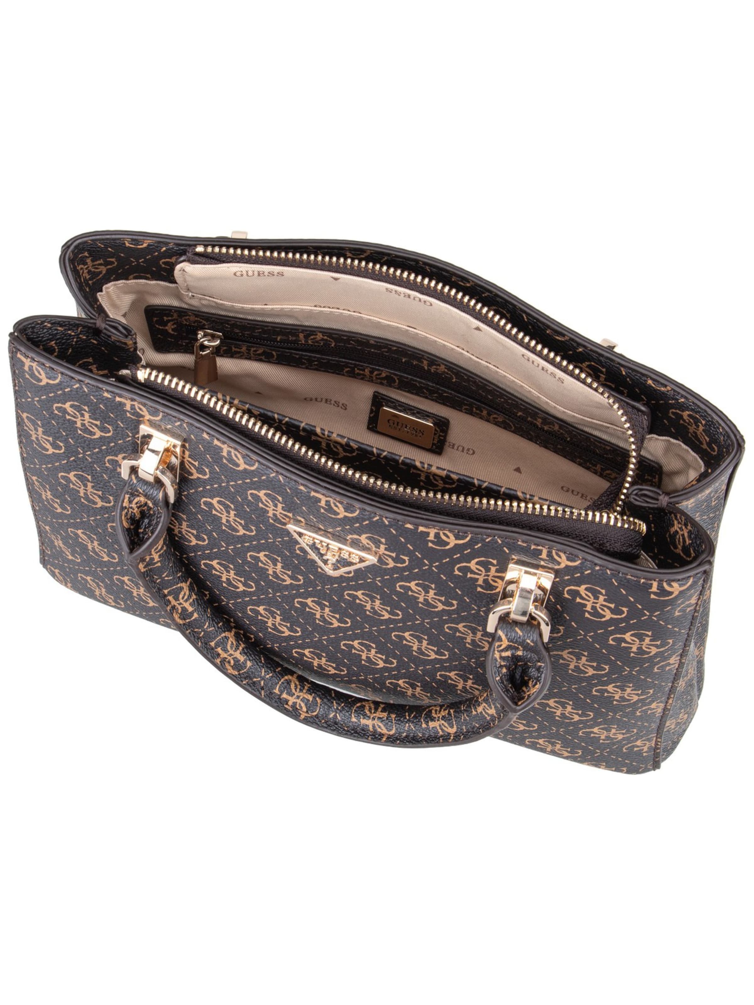 GUESS Handtasche 'Noelle II' in Braun