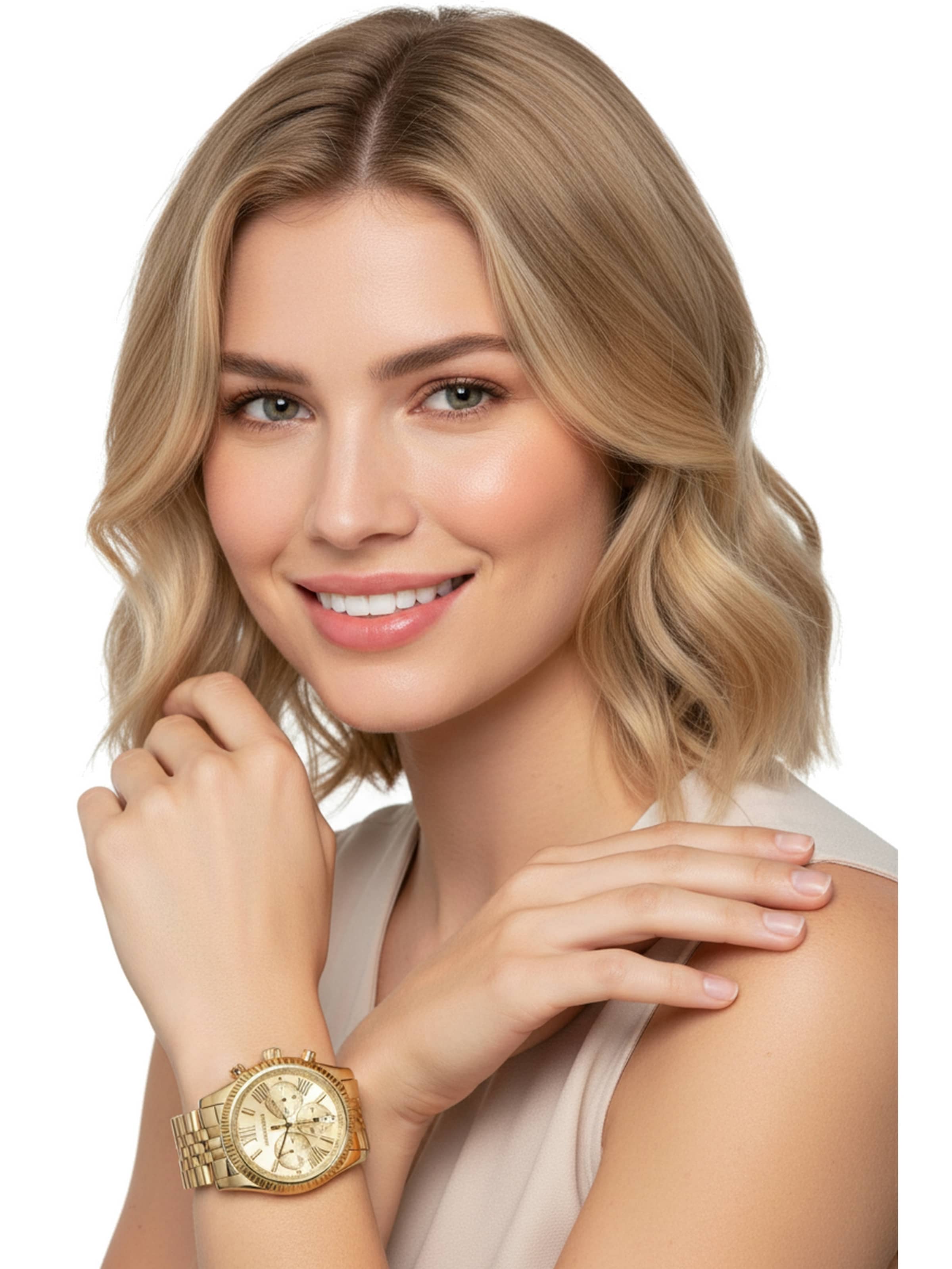 Michael Kors Analoguhr 'Lexington'‌‌‌‌‌‌‌‌‌ in Gold