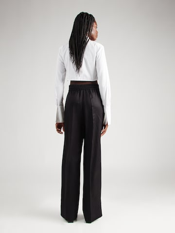 Regular Pantalon à plis 'Tabuta' BOSS Black en noir