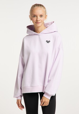 Sweat-shirt myMo ATHLSR en violet : devant