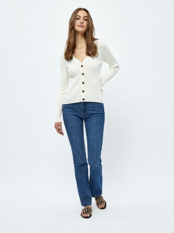 Peppercorn Cardigan 'Tana' i hvid