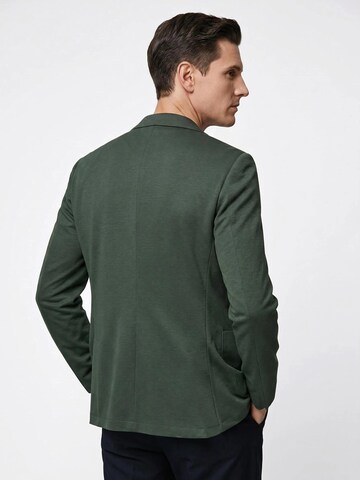 ALLTHEMEN Regular fit Suit Jacket 'Welle' in Green