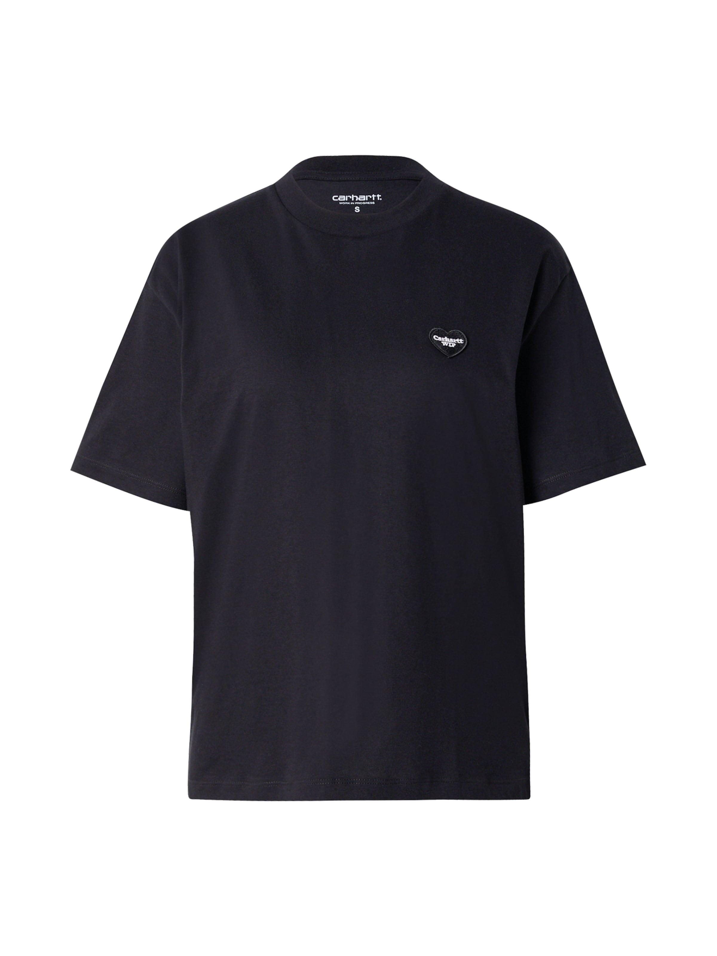 T-shirt 'Heart II Hartt' Carhartt WIP en noir : devant