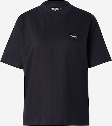 Tricou 'Heart II Hartt' de la Carhartt WIP pe negru: față