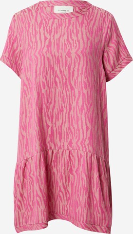 Rochie de vară de la Summery Copenhagen pe roz: față