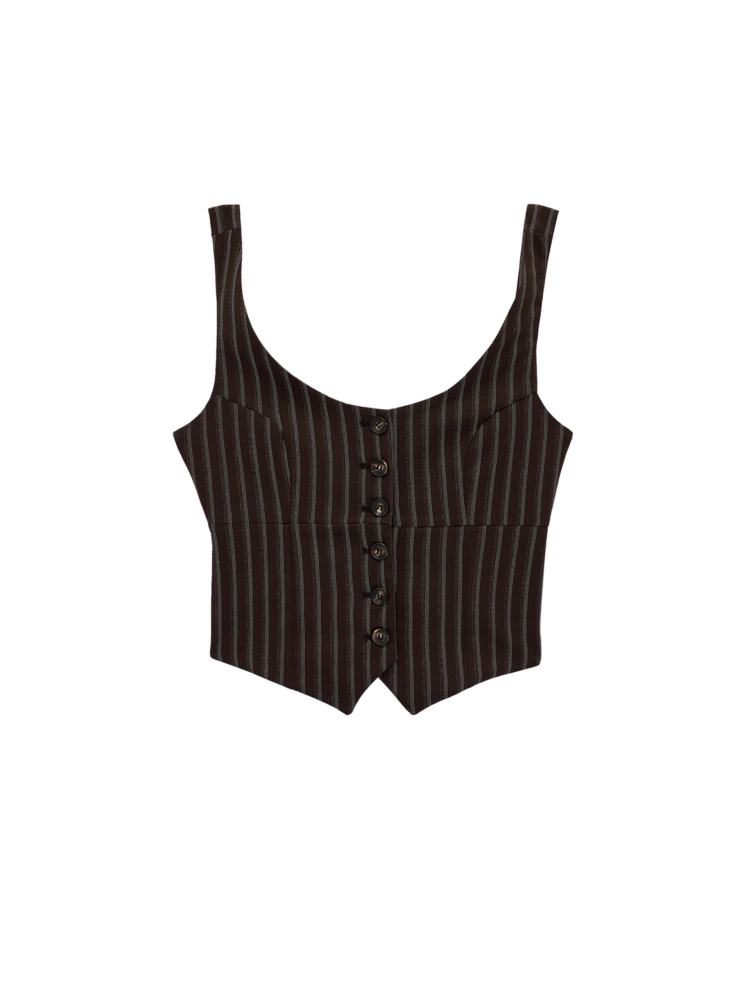 Koton Bodywarmer in Bruin: voorkant
