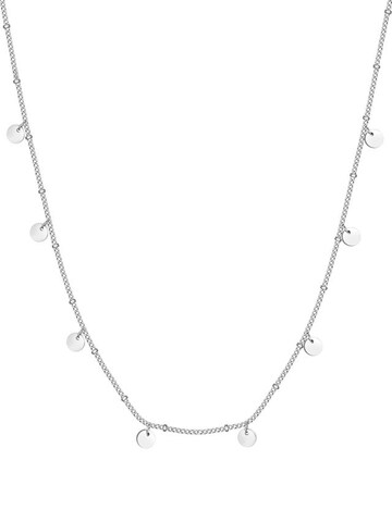 Hey Happiness Kette 'Looped' in Silber