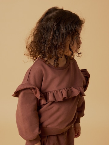 Lil'Atelier Sweatshirt i rød